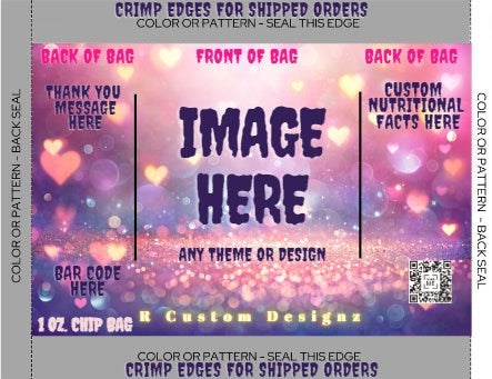 Party Favors | Party | Custom Party Favors | Chip Bags | Water Bottle Labels | Party Bags | Labels | Bag Wrap | Custom Party Favors | Treats