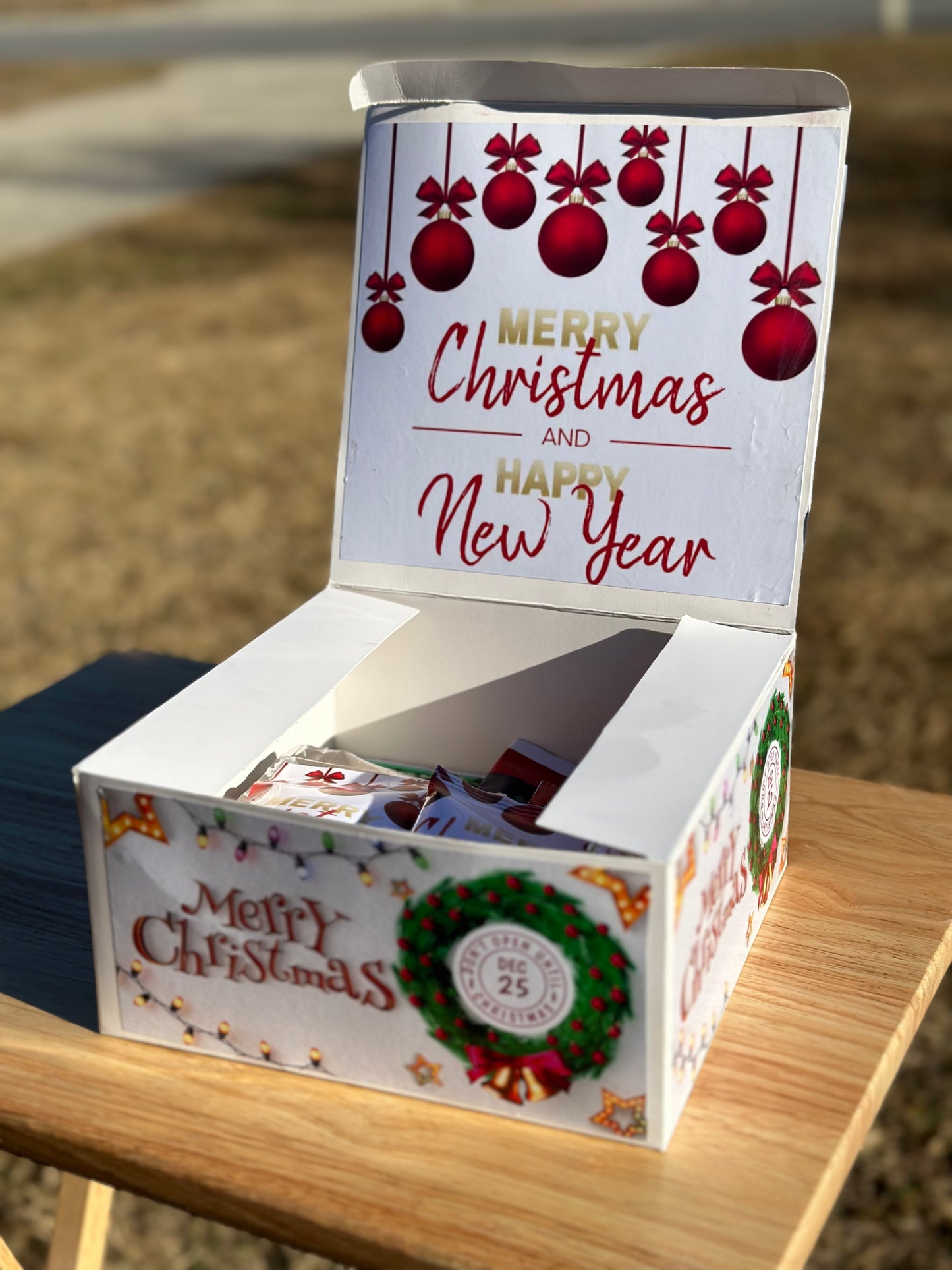 Christmas Box - Christmas Eve Box - Christmas Treat - Secret Santa - Gift box - Holiday - Holiday Box - Personalized Box - Adult Gift - Box