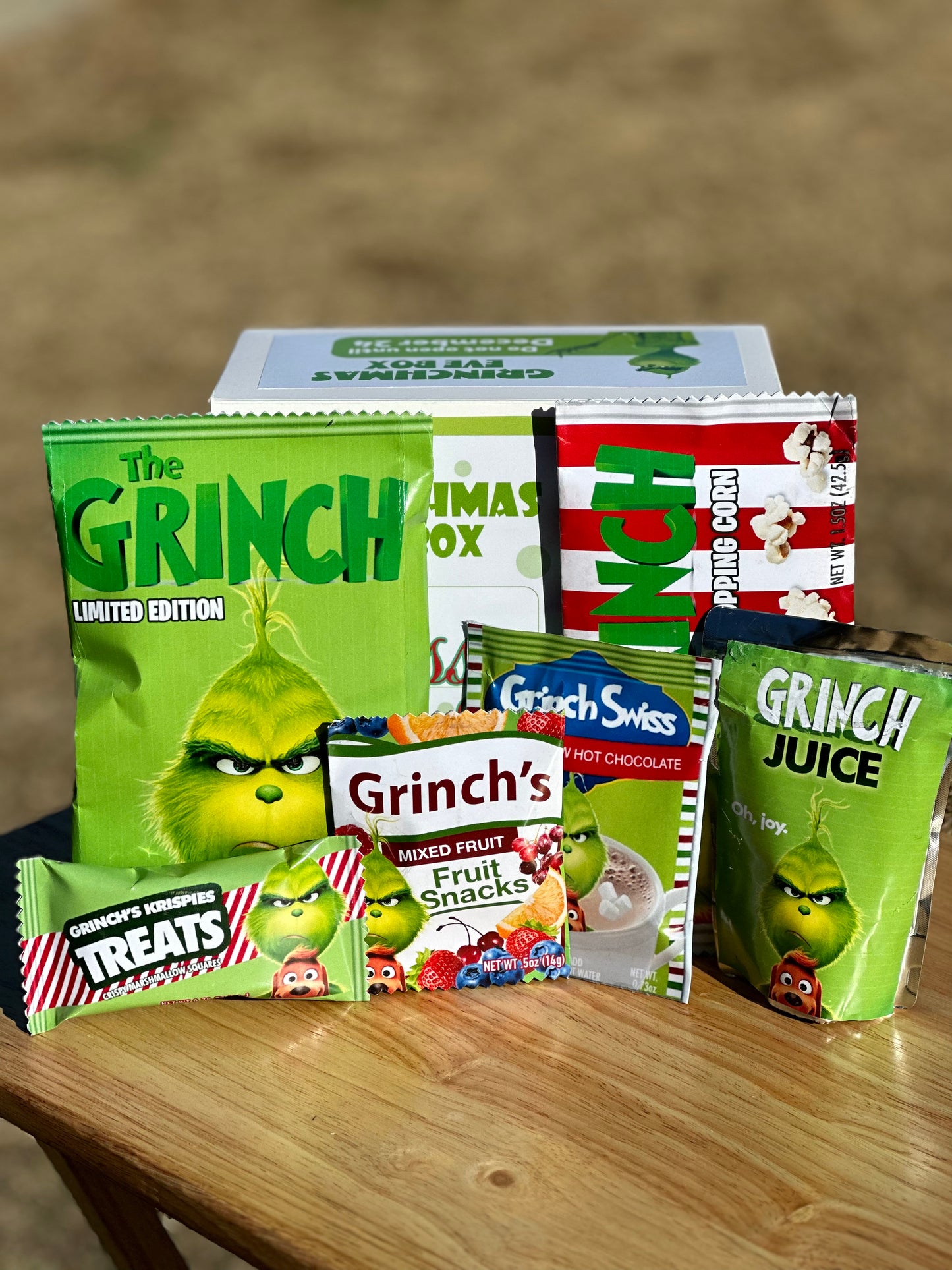 Grinchmas Eve Box - Christmas Box - Christmas Treat - Grinch - Secret Santa - Gift - Holiday - Holiday Box - Christmas Box - Grinchmas Box