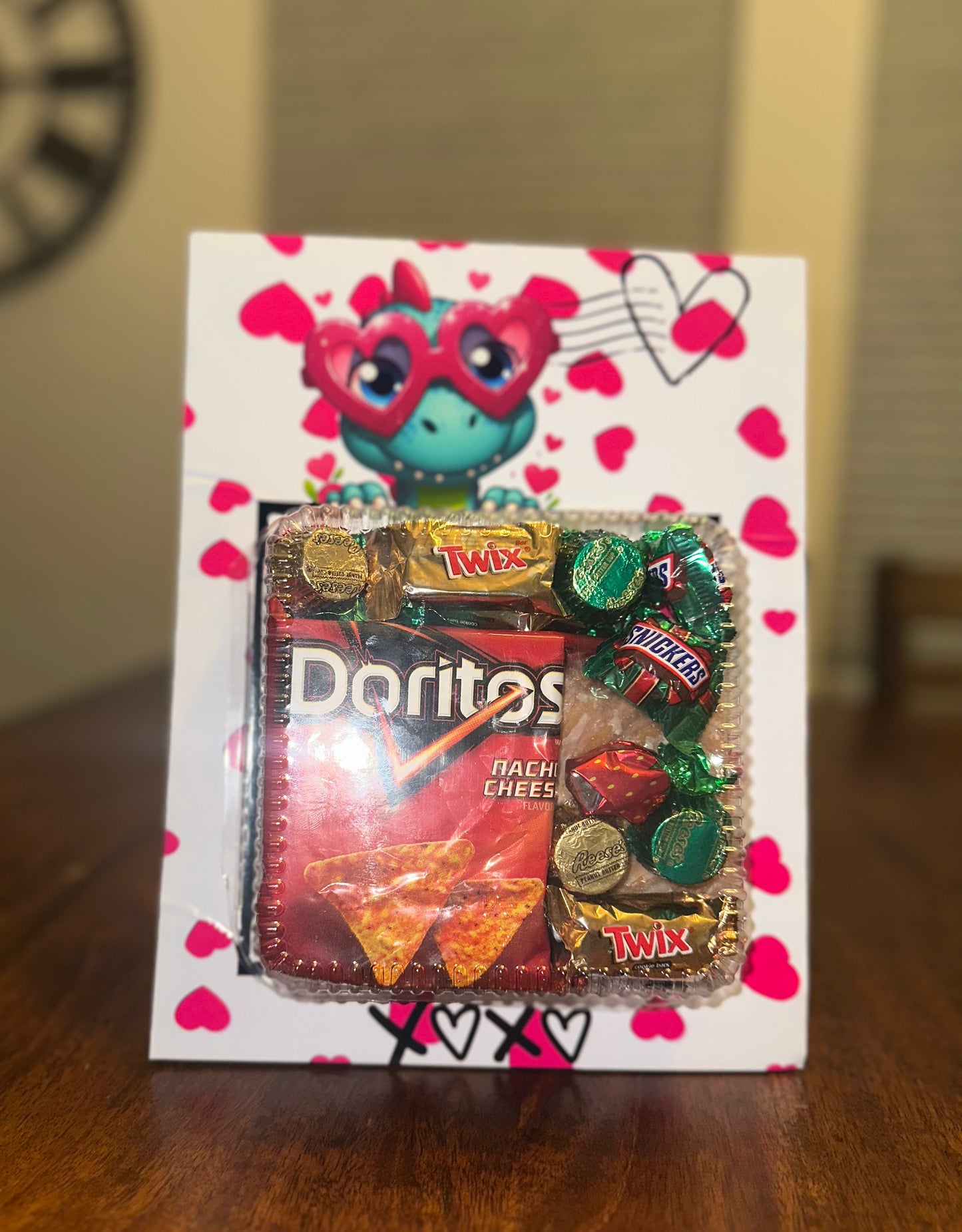 Jumbo Treat Cards | Cards filled with Sweet Surprises, Jumbo Treat Card, Large Card with Treats, Valentines Day Cards