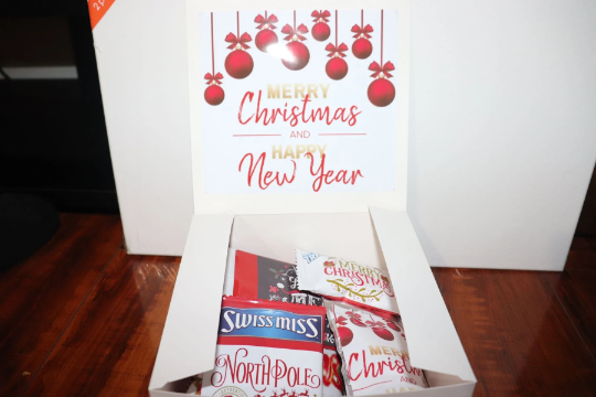 Christmas Box - Christmas Eve Box - Christmas Treat - Secret Santa - Gift box - Holiday - Holiday Box - Personalized Box - Adult Gift - Box