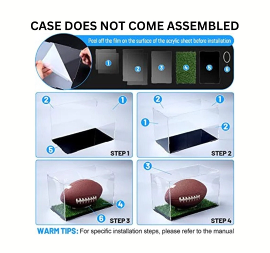 Premium Ball Cases and Stands | Display Your Sports Memorabilia in Style