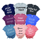 Custom Event Shirts | Personalized T-Shirts for Parties | Unique Party Favor Tees | Birthday, Corporate, and Family Reunion Shirts