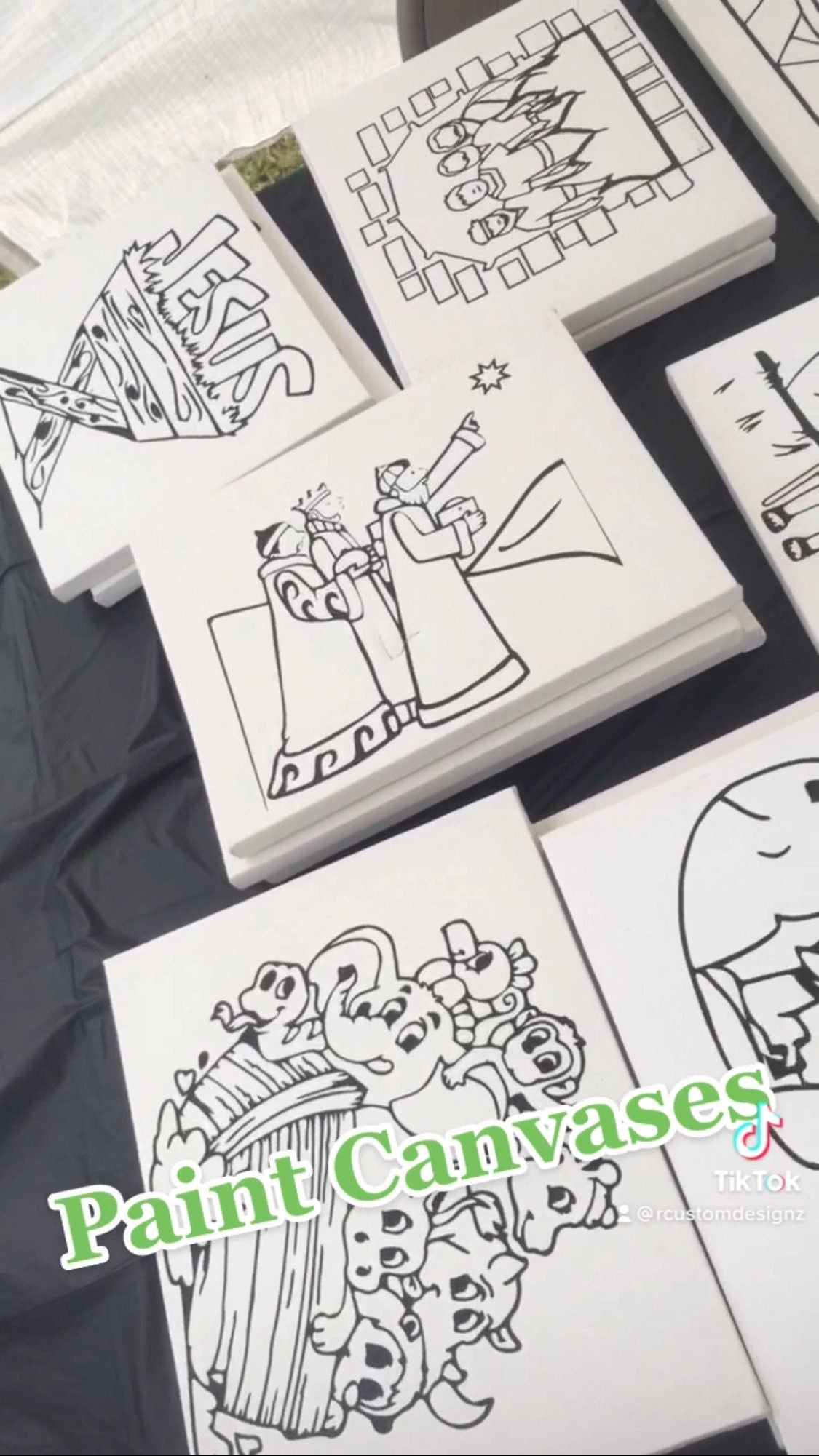 Paint Canvases for Kids and Adults | Sip and Paint | Paint Party | Canvas Only | Paint Night Events