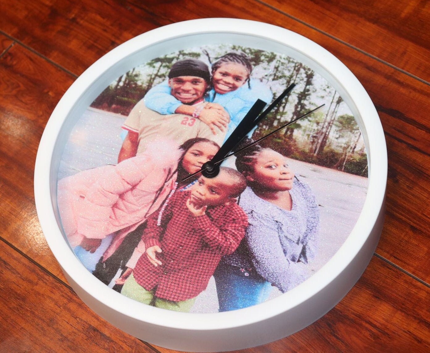 Clock | Photo Wall Clock | Christmas Gift | Personalize Gift | Logo Clock | Photo Gift | Home Decor | Wall Decor | Family Photo | Teen Gifts