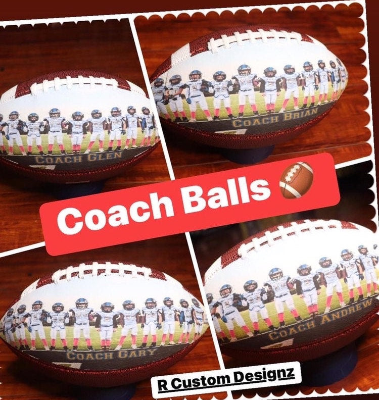 Football | Photo Ball | Customized Football | Gift | Football Gift | Coach Gift | Sports | Photo Ball | Picture Football | Football | Team