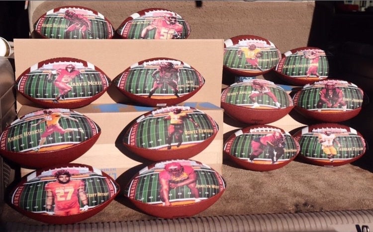 Football | Photo Ball | Customized Football | Gift | Football Gift | Coach Gift | Sports | Photo Ball | Picture Football | Football | Team