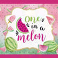 One In A Melon Chip Bag, Party Chip Bag, Watermelon Party Favor, One In A Melon Birthday Party Favor, Birthday Party, Girls Birthday Party