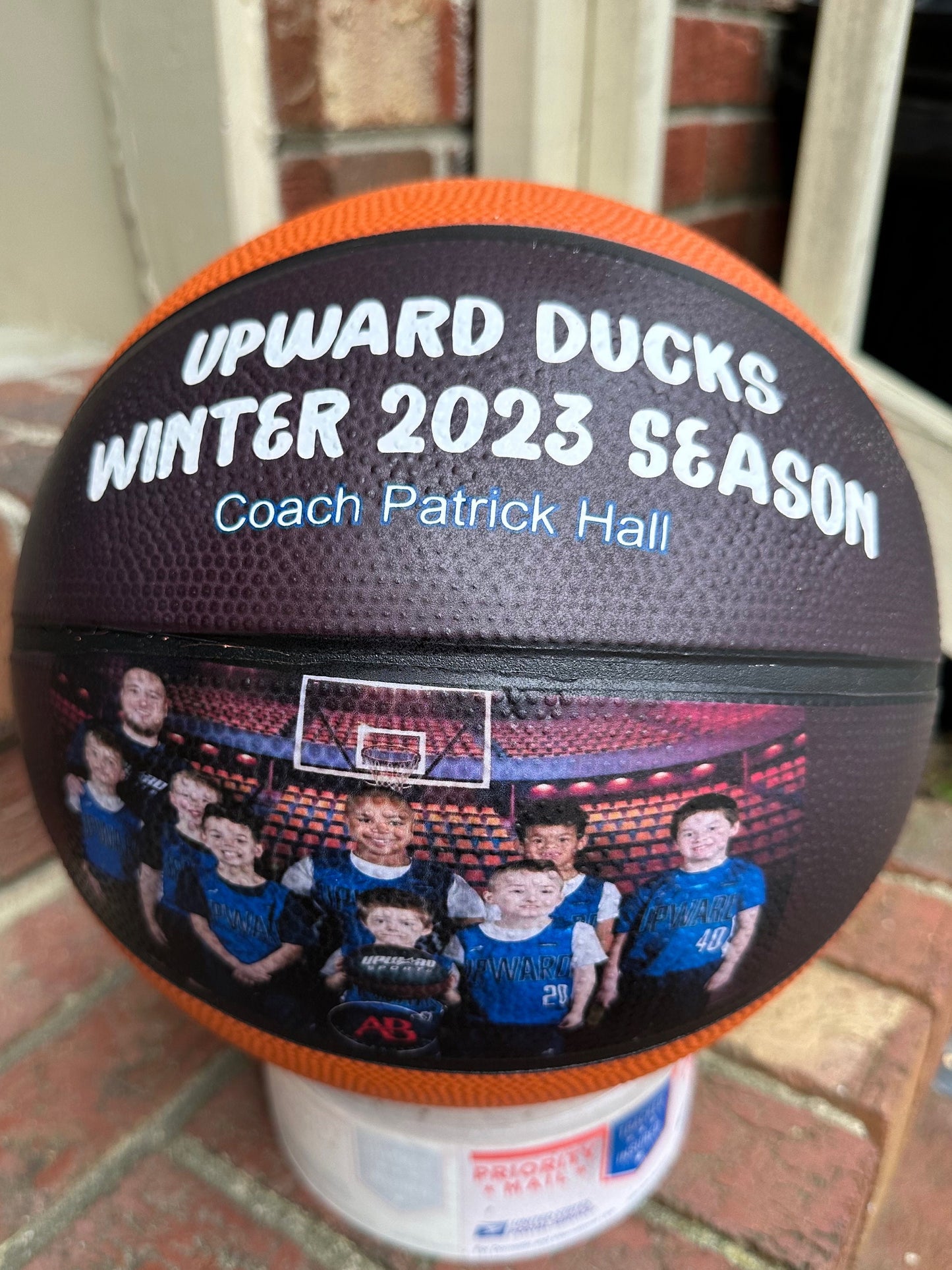 Gift for Basketball Coach | Coach Basketball | Coach Gift | Picture Basketball | Basketball Gift | Custom Basketball | Basketball Coach