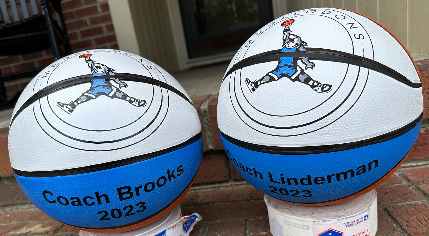 Gift for Basketball Coach | Coach Basketball | Coach Gift | Picture Basketball | Basketball Gift | Custom Basketball | Basketball Coach