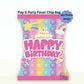 Pop It, Pop It Birthday Chip Bag, Party Chip Bag, Pop It Party Favor, Colorful Birthday Party Favor, Birthday Party, Girls Birthday Party