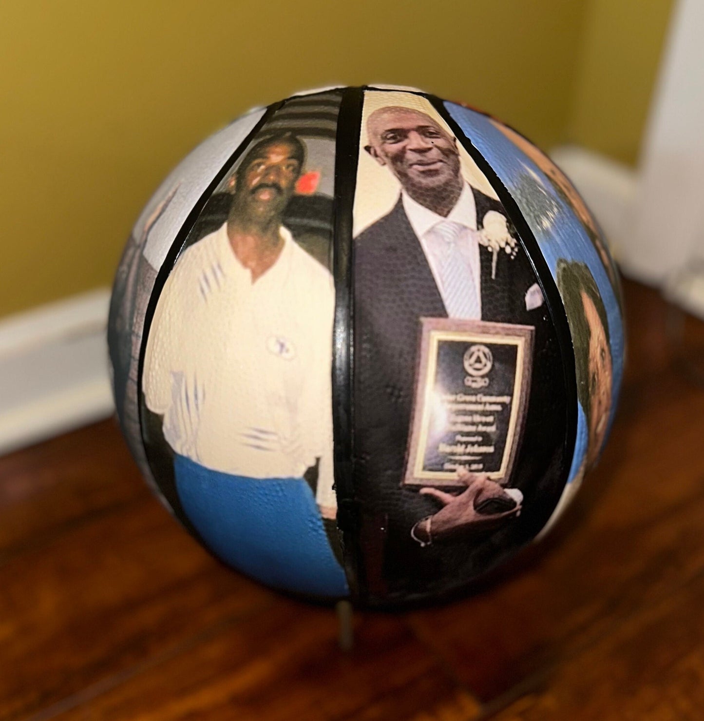Gift for Basketball Coach | Coach Basketball | Coach Gift | Picture Basketball | Basketball Gift | Custom Basketball | Basketball Coach