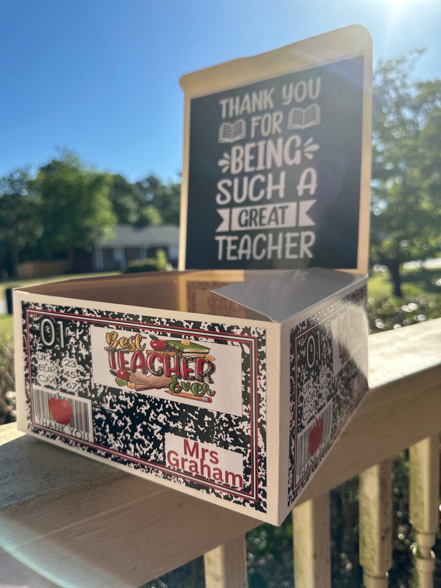 End of School Year Teacher Gift, Teacher Gift, Teacher, Teacher Gift Box, Teacher Appreciation Gift, Gift for Teachers, Treat Box, Snack Box